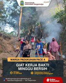GIAT KERJA BAKTI WARGA PADUKUHAN PACE A
